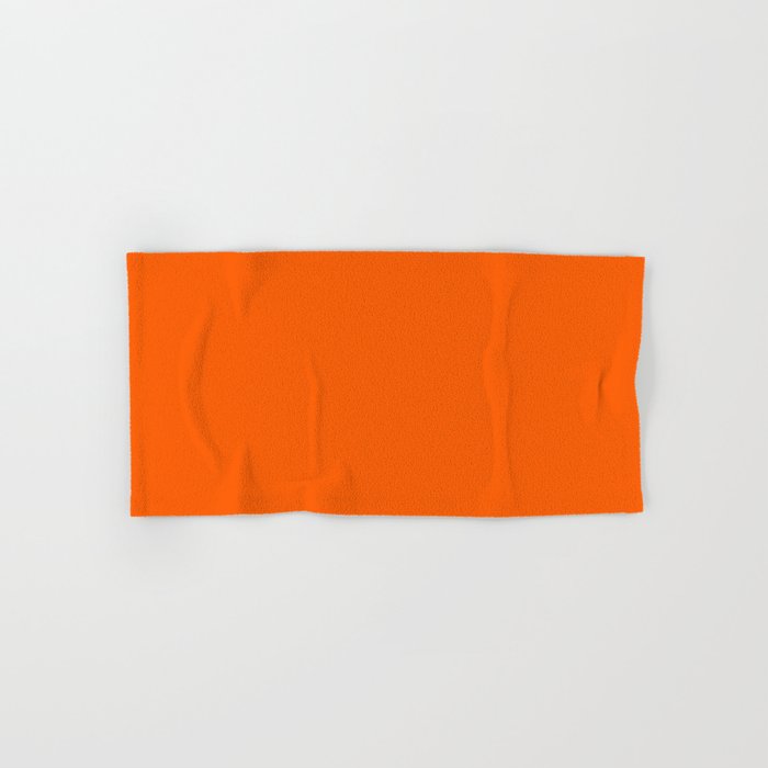 Orange Solid Color for Autumn Winter Collection  Bath Towel Gallery Image 1