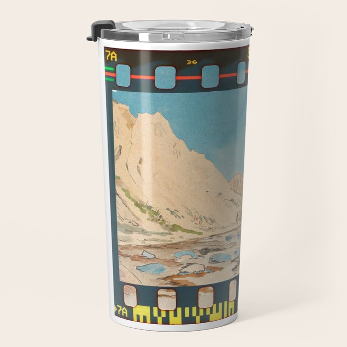 Technicolor Coastal Beach Travel Mug Gallery Image 3