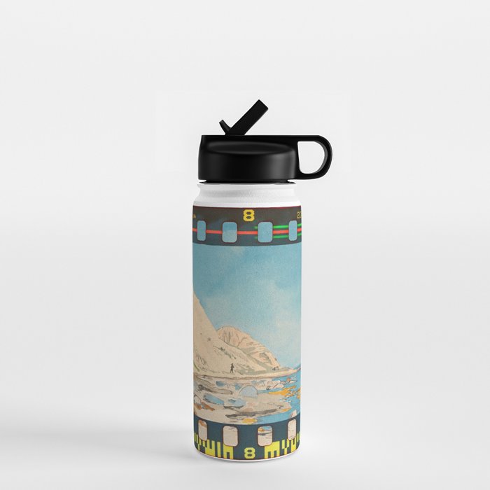 Technicolor Coastal Beach Water Bottle Gallery Image 1