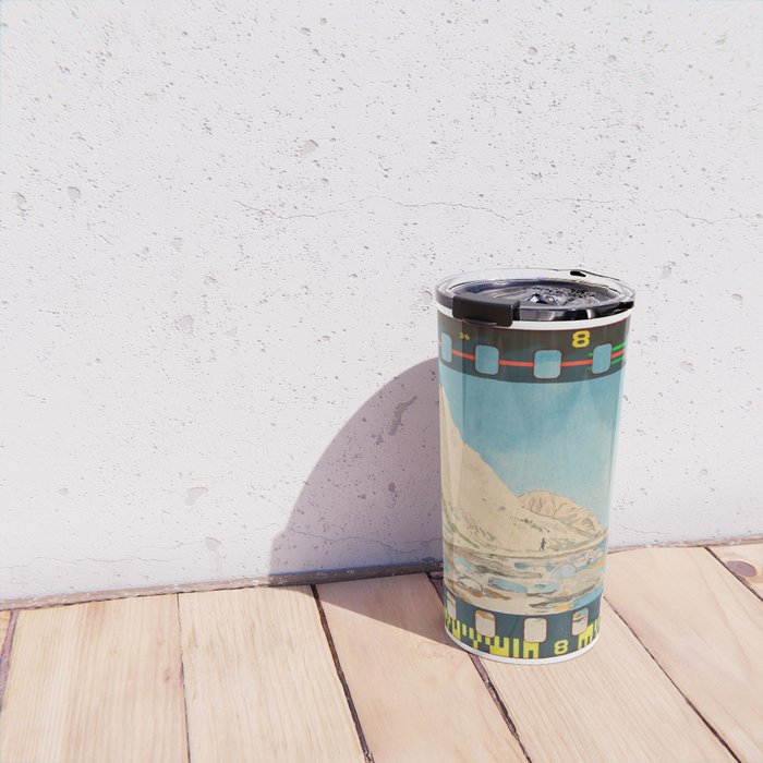 Technicolor Coastal Beach Travel Mug Gallery Image 4