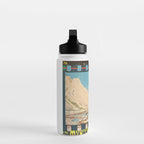 Technicolor Coastal Beach Water Bottle Gallery Image 3