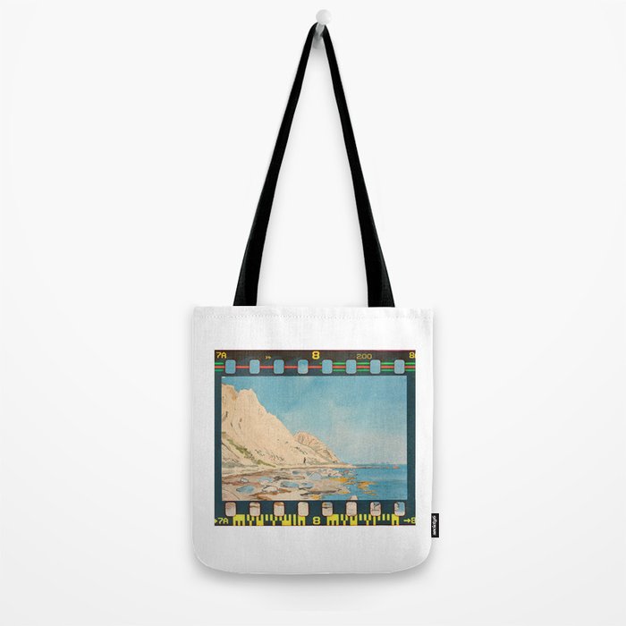 Technicolor Coastal Beach Tote Bag Gallery Image 2