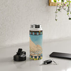 Technicolor Coastal Beach Water Bottle Gallery Image 4