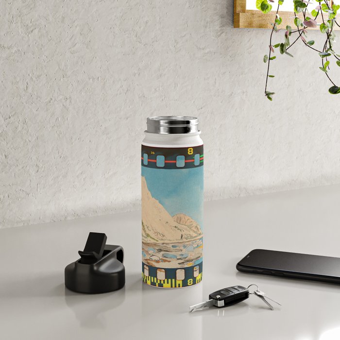 Technicolor Coastal Beach Water Bottle Gallery Image 4