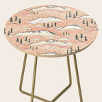 Monte Vista - peach Side Table Gallery Image 2