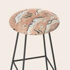 Monte Vista - peach Stool Gallery Image 2