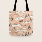 Monte Vista - peach Tote Bag Gallery Image 1