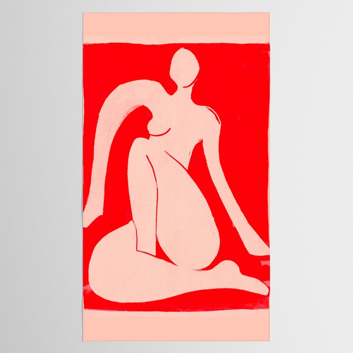 Abstract Art Female Figure 29 Tablecloth Gallery Image 2