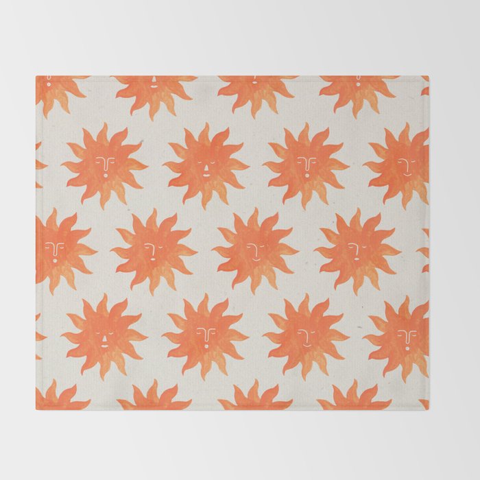 Happy Sunshines Throw Blanket Gallery Image 2