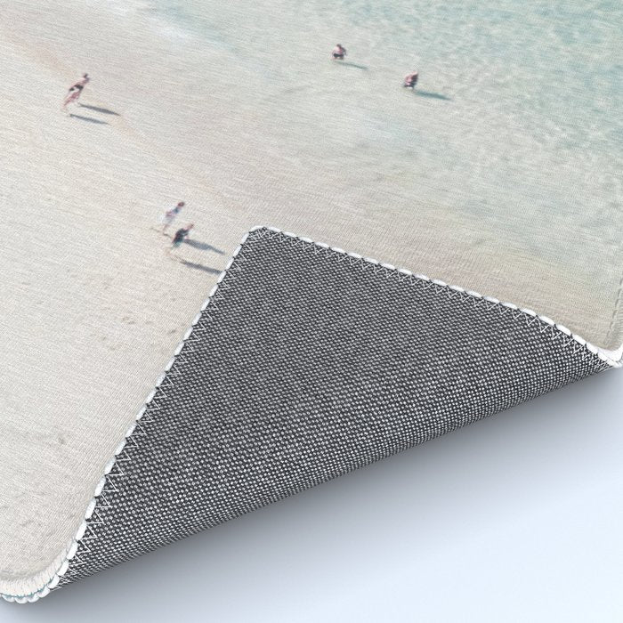 Beach Love 2 (part of a diptych) - Aerial Beach - Ocean - Travel photography Rug Gallery Image 4