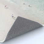 Beach Love 2 (part of a diptych) - Aerial Beach - Ocean - Travel photography Rug Gallery Image 4
