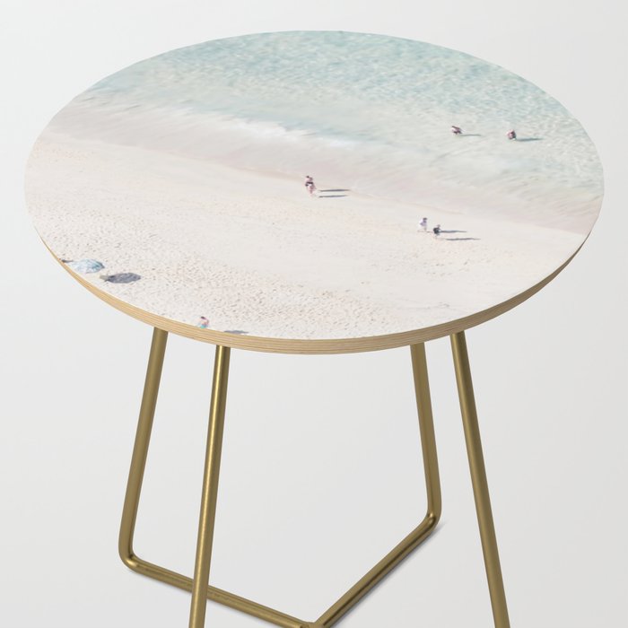 Beach Love 2 (part of a diptych) - Aerial Beach - Ocean - Travel photography Side Table Gallery Image 2