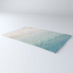 Beach Love 2 (part of a diptych) - Aerial Beach - Ocean - Travel photography Rug Gallery Image 3