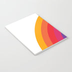 Retro Bright Rainbow - Left Side Notebook Gallery Image 3