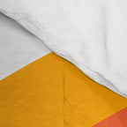 Retro Bright Rainbow - Left Side Comforter Gallery Image 4