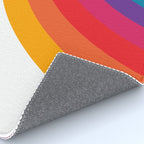 Retro Bright Rainbow - Left Side Rug Gallery Image 4