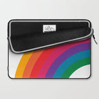 Retro Bright Rainbow - Left Side Laptop Sleeve Gallery Image 2