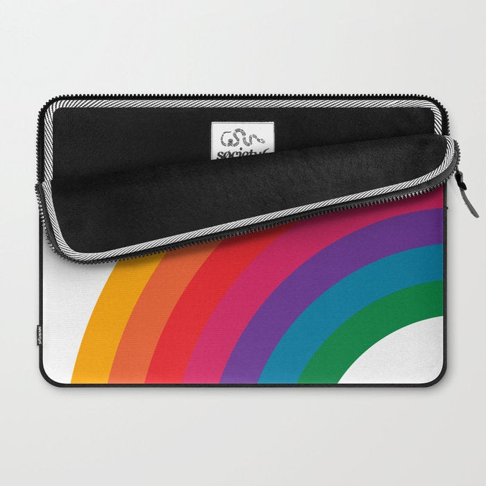 Retro Bright Rainbow - Left Side Laptop Sleeve Gallery Image 2