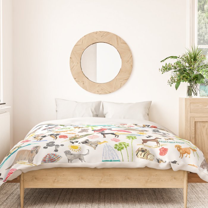 Doggie Days Duvet Cover Gallery Image 3