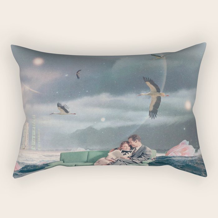 Evenings that I can't Remember Rectangular Pillow Gallery Image 2