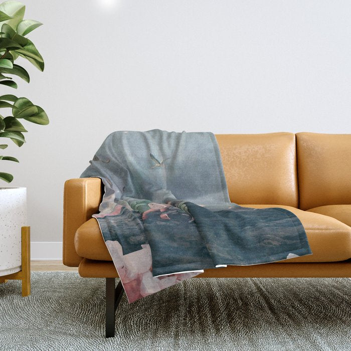 Evenings that I can't Remember Throw Blanket Gallery Image 1