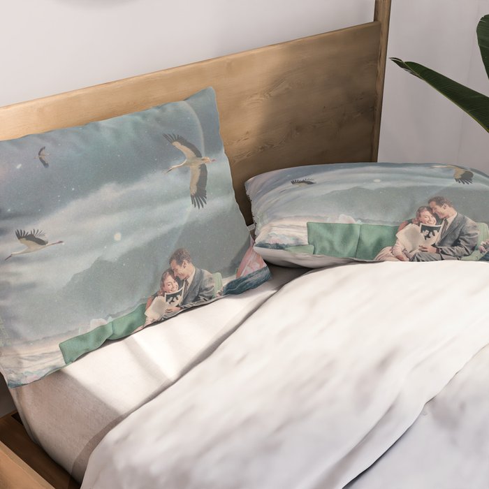 Evenings that I can't Remember Pillow Sham Gallery Image 2