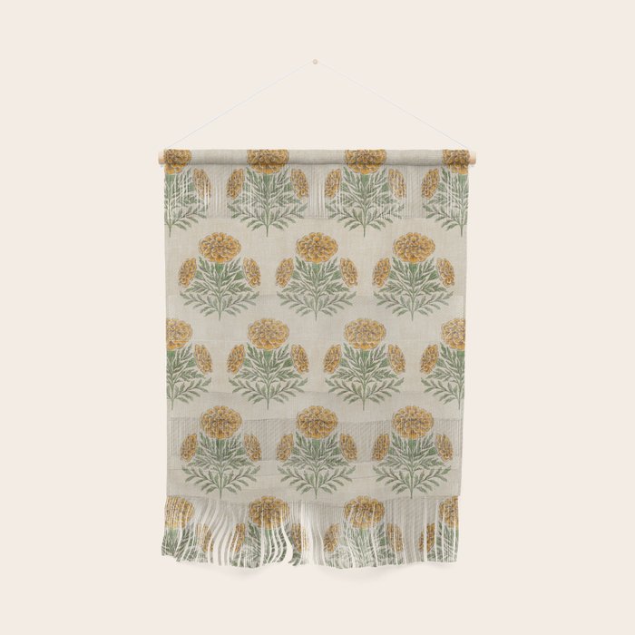 Marigold - golden yellow Wall Hanging Gallery Image 1