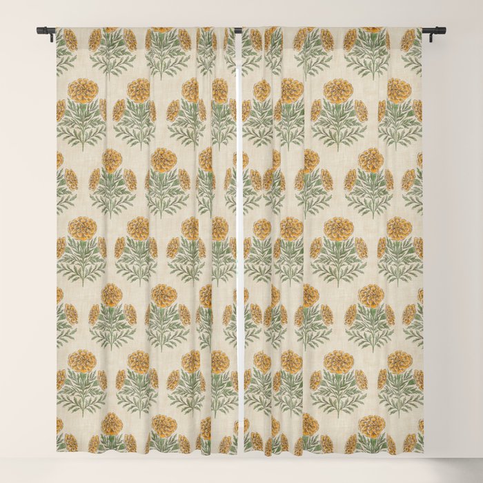 Marigold - golden yellow Window Curtain Gallery Image 5