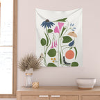 Florence Floral Wall Tapestry Gallery Image 2