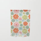 Retro Pinwheel Snowflakes - Holiday Colors Wall Hanging Gallery Image 1