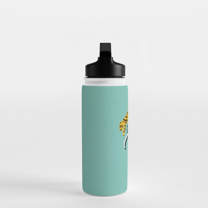 Go Get 'Em Tiger - Mint Palette Water Bottle Gallery Image 3