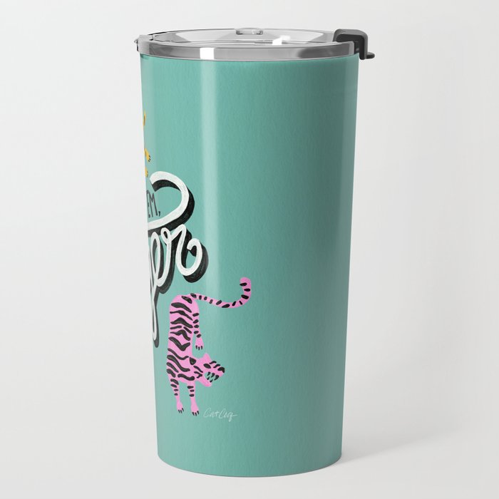Go Get 'Em Tiger - Mint Palette Travel Mug Gallery Image 2