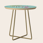Go Get 'Em Tiger - Mint Palette Side Table Gallery Image 1