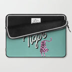 Go Get 'Em Tiger - Mint Palette Laptop Sleeve Gallery Image 2