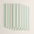 Classic Stripes XXVI - Natural Boho Wrapping Paper Gallery Image 3