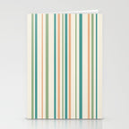 Classic Stripes XXVI - Natural Boho Stationery Card Gallery Image 2