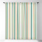 Classic Stripes XXVI - Natural Boho Window Curtain Gallery Image 5