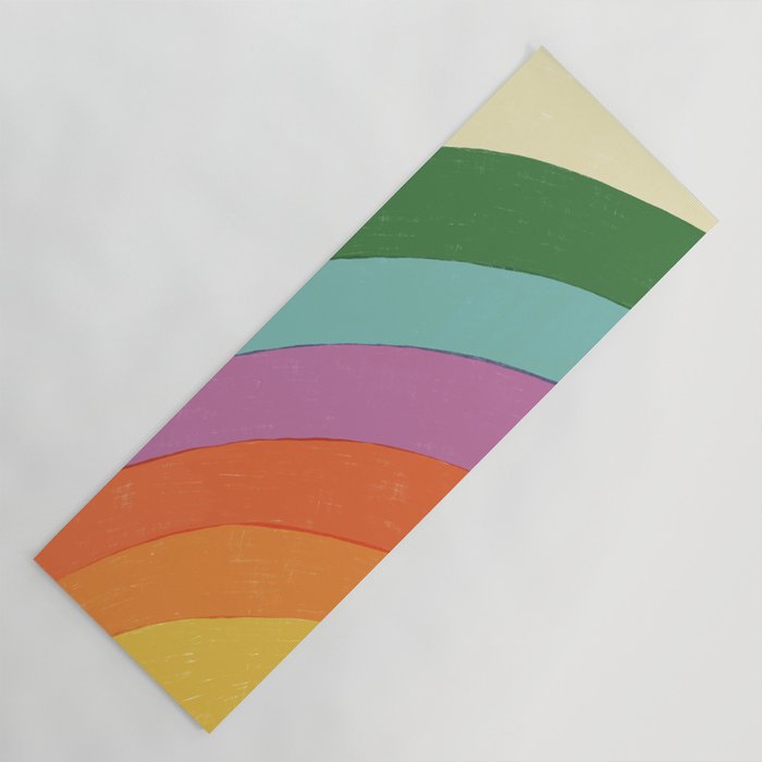 Rainbow Yoga Mat Gallery Image 1