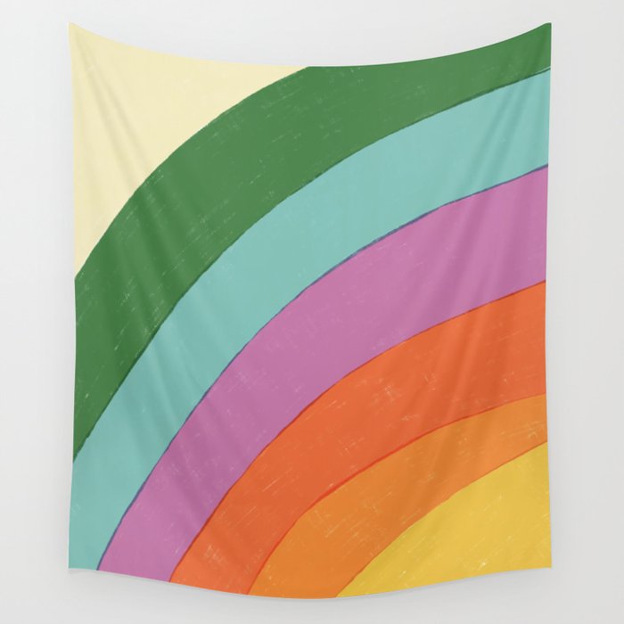 Rainbow Wall Tapestry Gallery Image 4