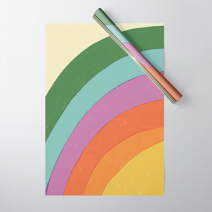 Rainbow Wrapping Paper Gallery Image 1