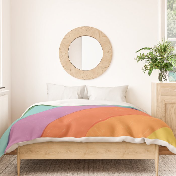Rainbow Duvet Cover Gallery Image 3