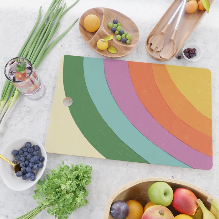Rainbow Cutting Board Gallery Image 2