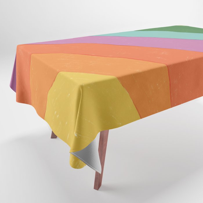 Rainbow Tablecloth Gallery Image 1