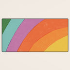 Rainbow Desk Mat Gallery Image 3