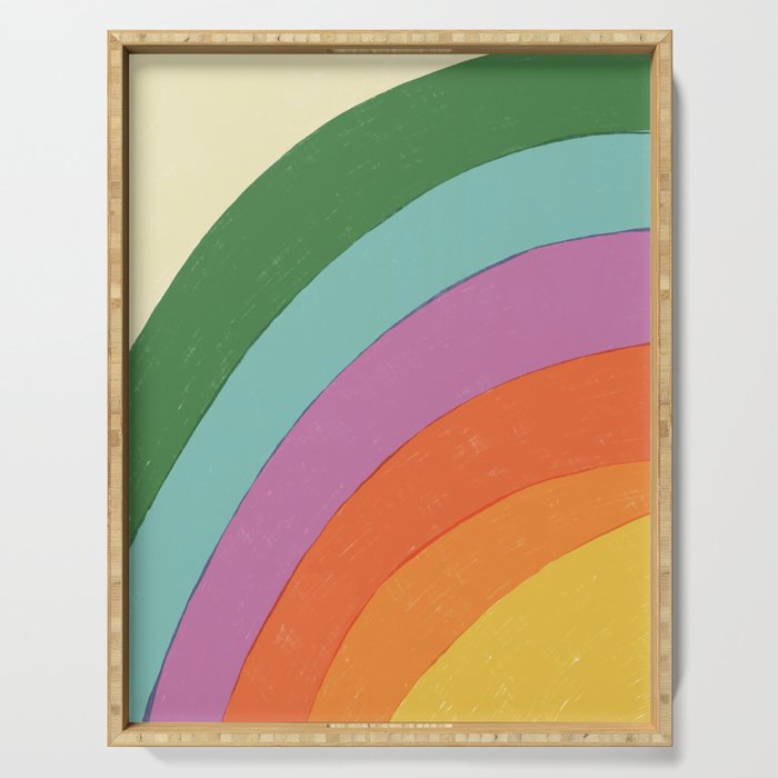 Rainbow Serving Tray Gallery Image 1
