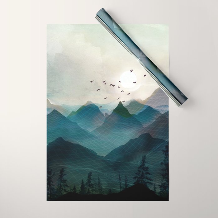 Mountain Sunrise II Wrapping Paper Gallery Image 1