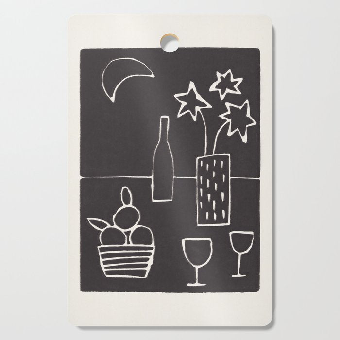 Table for Two Cutting Board Gallery Image 1