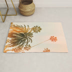 California Palms 2 - Modern Fine Art Print Rug Gallery Image 1