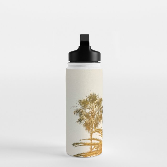 California Palms 2 - Modern Fine Art Print Water Bottle Gallery Image 3