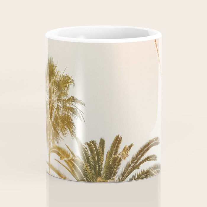 California Palms 2 - Modern Fine Art Print Coffee Mug Gallery Image 4